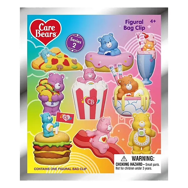 CARE BEARS 3D PVC BAG CLIPS SERIES 2